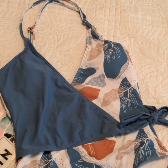shein floral monokini once piece BNWT - Picture 2 of 4